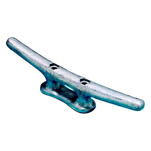 Dock Edge 2812F Cast Iron Dock Cleat, Galvanized, 12″