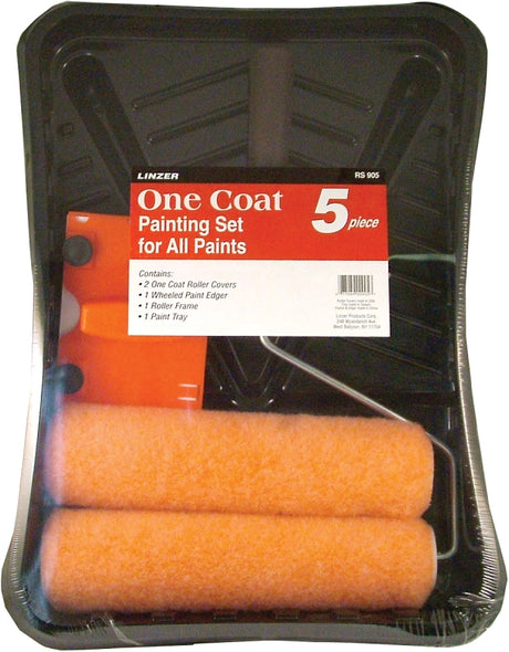 Linzer RS905 Roller and Tray Kit, Plastic, 5-Piece