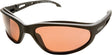 Edge Dakura Series TSM215 Safety Glasses, Unisex, 61 mm W Lens, Polycarbonate Lens, Full Frame, Wraparound Frame