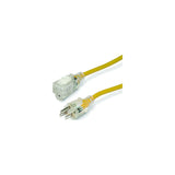 Marinco 150025 15A Marine Grade Lighted, Locking Extension Cord, 25'