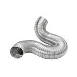 Lambro 306 Flexible Semi-Rigid Duct, 6 in, 8 ft L, Aluminum