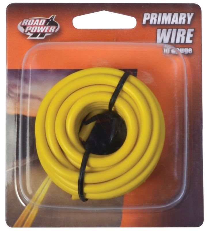 Road Power 55672233/10-1-14 Electrical Wire, 10 AWG Wire, 1-Conductor, 25/60 VAC/VDC, Copper Conductor, Yellow Sheath