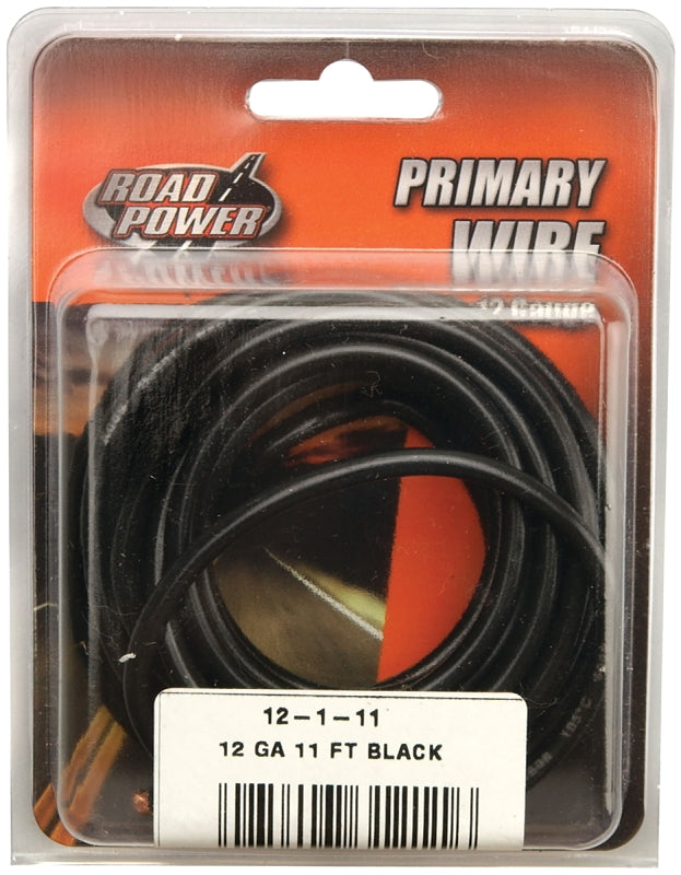CCI 55671333 GPT Automotive Primary Wire, 12 AWG Wire, 1-Conductor, 25/60 VAC/VDC, Copper Conductor, Black Sheath