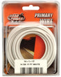 CCI 55669033 GPT Automotive Primary Wire, 14 AWG Wire, 1-Conductor, 25/60 VAC/VDC, Copper Conductor, White Sheath