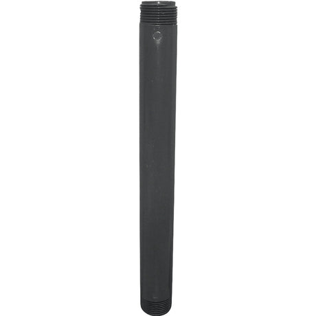 GENOVA P-12-10 Pipe Nipple, 1/2 in, PVC, SCH 80 Schedule, 10 in L