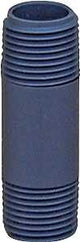 Lasco 212080BC Pipe Nipple, 1-1/4 in, PVC, SCH 80 Schedule, 8 in L