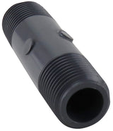 Genova 300 Series P-12-3 Pipe Nipple, 1/2 in, MIP, PVC, Gray, SCH 80 Schedule, 3 in L