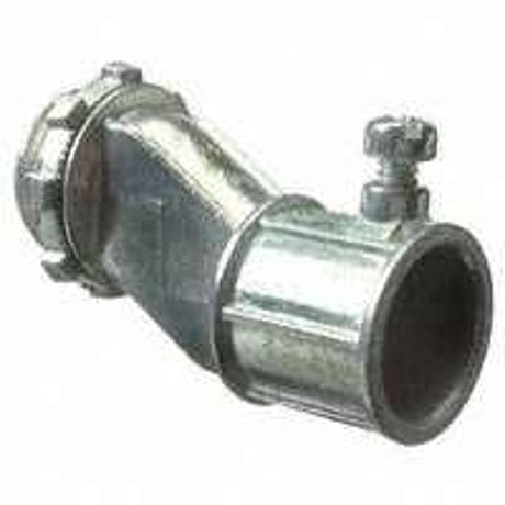 Halex 90371 Set Screw Connector, 1/2 in, Zinc