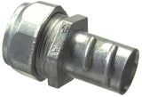 Halex 20491 EMT/Flex Combination Coupling, 1/2 in, Zinc-Plated, 2/BAG