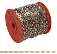 Campbell 0710227 Sash Chain, #2, 164 ft L, 29 lb Working Load, Steel, Chrome