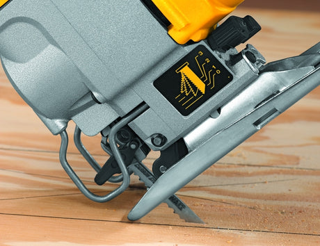 DEWALT DW317K Jig Saw Kit, 5.5 A, 1 in L Stroke, 0 to 3000 spm, Includes: Contractor Bag and DW317 Jig Saw
