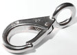 Baron 249S-1 Rigid Eye Snap, 5/8 in, 440 lb Working Load, Stainless Steel, Nickel-Plated