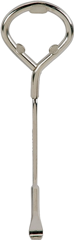 Hyde 46445 Paint Can Opener, Plated Steel, Loop Style Handle