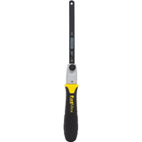 STANLEY 20-220 Handsaw, 5 in Reciprocal, 10 in Hack L Blade, 10 Reciprocal, 24 Hack TPI, Cushion-Grip Handle