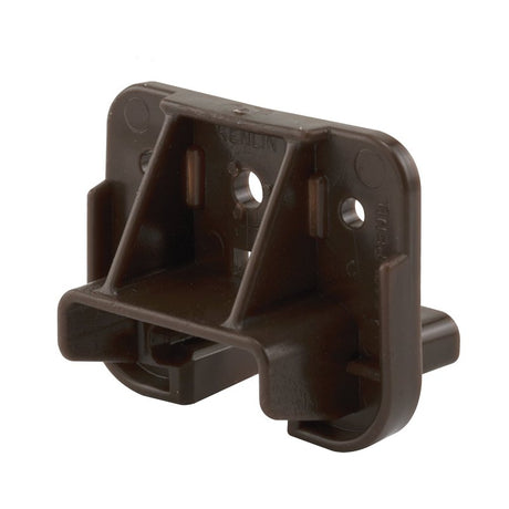 Prime-Line R 7321 Drawer Track Guides and Glides, Plastic, Dark Brown
