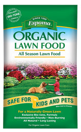 Espoma Organic EOLF28 Organic Lawn Fertilizer, 28 lb, Bag, Granular