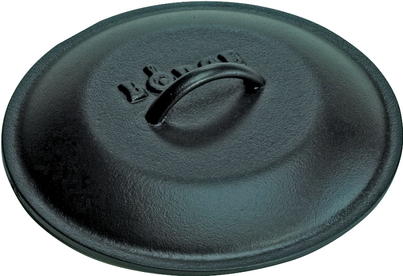 Lodge L8IC3 Seasoned Lid, Round, Cast Iron, Black