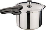 Presto 01362 Pressure Cooker, 6 qt, 10-1/2 in Dia, Stainless Steel