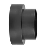 Lambro 235 Duct Adapter, 3 to 4 in Connection, Female x Male, Polypropylene, Black