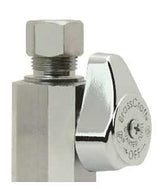 BrassCraft G2R12X CD Stop Valve, 1/2 x 3/8 in Connection, FIP x Compression, 125 psi Pressure, Manual Actuator