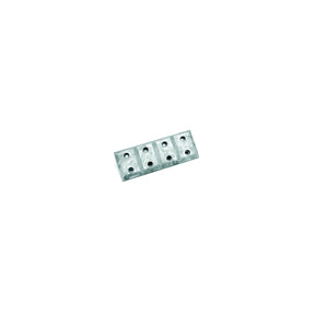 Hull Plate Zinc 7-1/4 Long