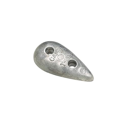 5 1/4  Tear Drop Zinc