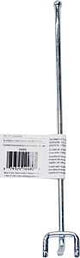Crawford 14480-100 Series Peg Hook, 8 in Projection, 11 in L x 1-1/4 in W x 1-1/8 in H Dimensions, Pack of 100