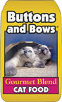 Buttons and Bows 10226 Cat Food, Chicken, Ocean Fish, Salmon, Turkey, 18 lb Bag