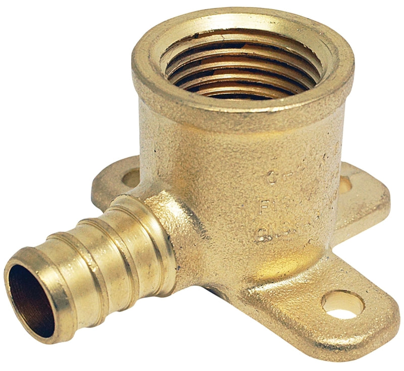 Apollo APXDEE12 Pipe Elbow, 1/2 in, Barb x FPT, PEX-B, 200 psi Pressure