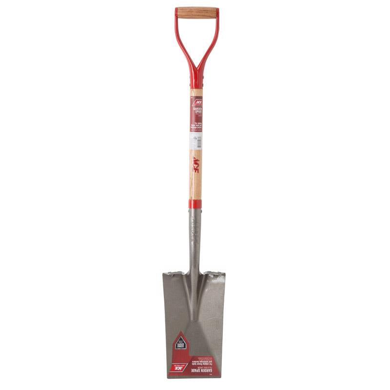 Ace 41.5 in. Steel Garden Spade Wood Handle