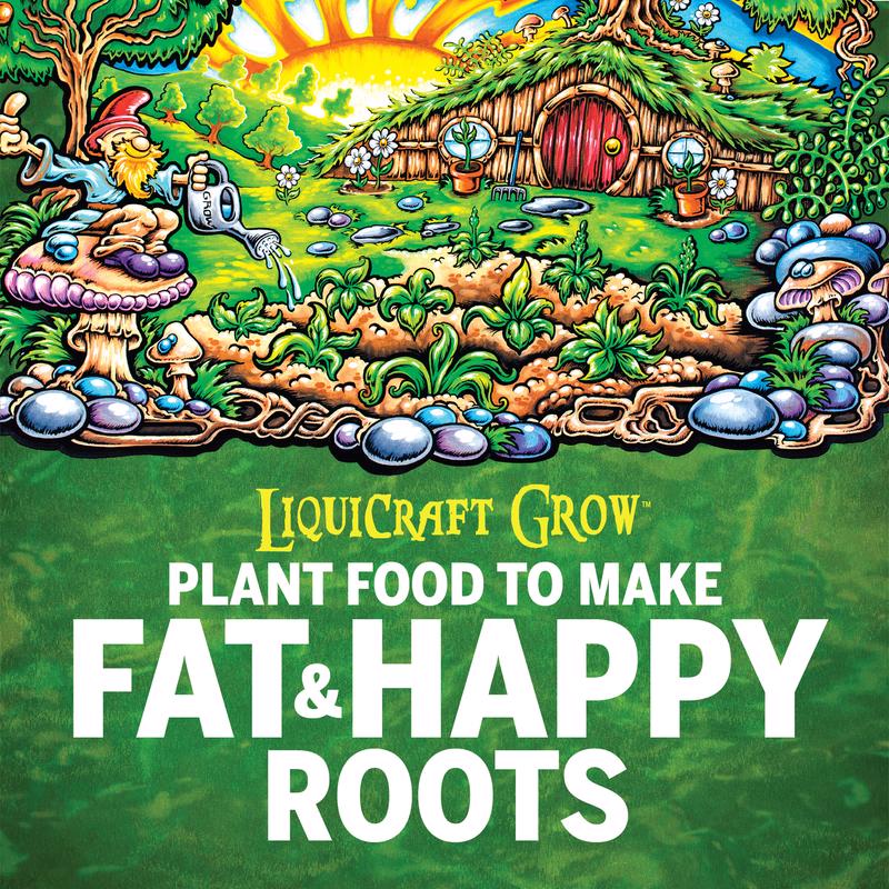 Mother Earth LiquiCraft Grow All Plant 4-3-3 Plant Fertilizer 1 qt