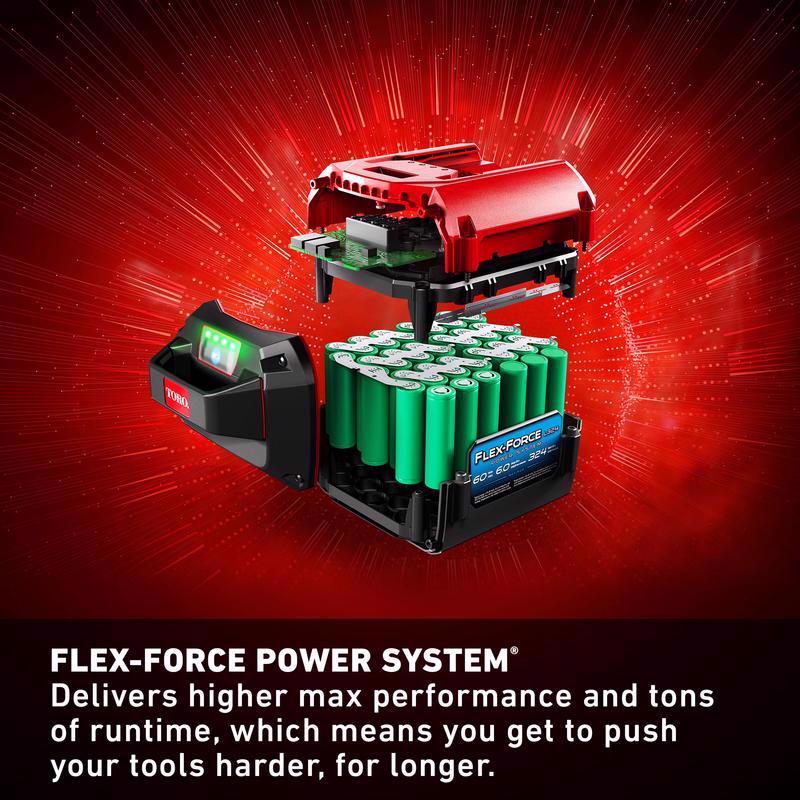 Toro 60V Flex-Force L135 2.5 Ah Lithium-Ion Battery 1 pc