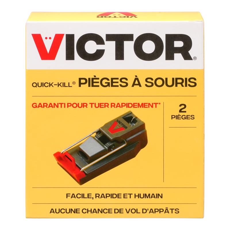 Victor Quick-Kill Small Snap Trap For Mice 1 pk, Pack of 6