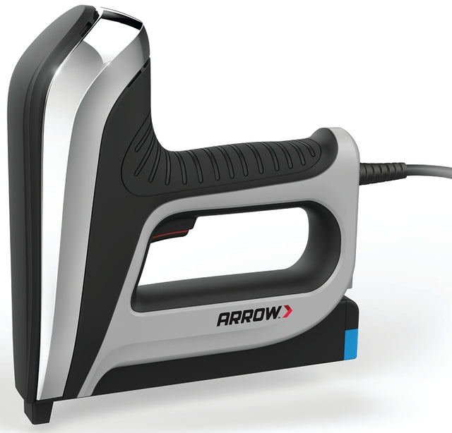 Arrow T50AC Electric Stapler and Brad Nailer, 1/4 to 9/16 in W Crown, T50, Heavy-Duty Staple