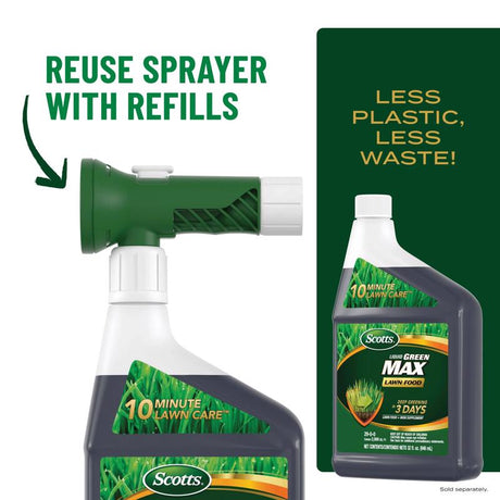 Scotts Liquid Green Max All-Purpose Lawn Fertilizer For Multiple Grass Types 2000 sq ft