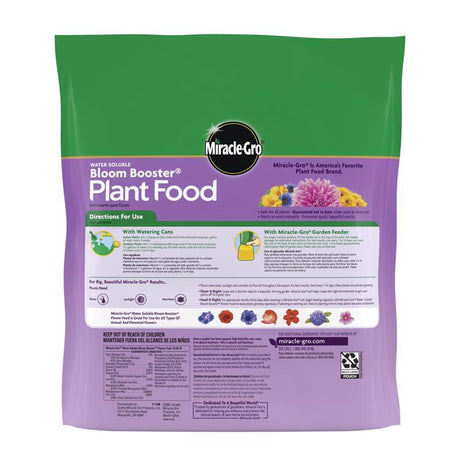 Miracle-Gro Bloom Booster Powder Plant Food 5.5 lb, Pack of 6