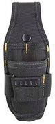 CLC TOOL WORKS 1518 Utility Knife/Plier Holder, Polyester, Black, 2 in W, 8-1/4 in H, 3-1/4 in D
