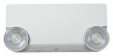 Sure-Lites APEL Emergency Light, 9 in OAW, 4-1/2 in OAH, 120/277 VAC, Thermoplastic Fixture, White