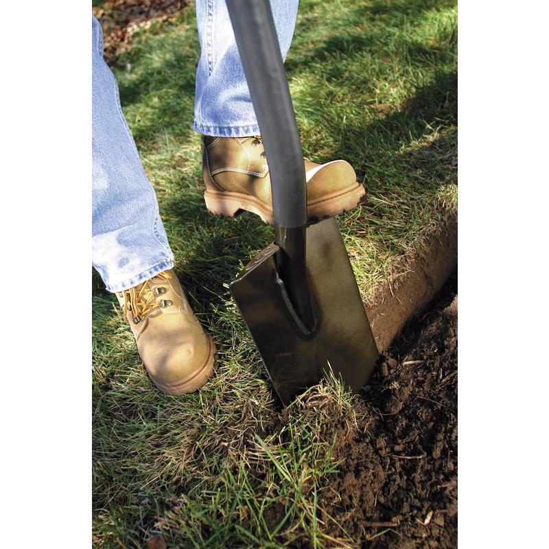 Fiskars 47 in. Steel Square Digging Shovel Poly Handle
