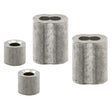 Prime-Line GD 12152 Cable Ferrule and Stop, 5/32 in Dia Dimensions, Aluminum