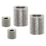 Prime-Line GD 12152 Cable Ferrule and Stop, 5/32 in Dia Dimensions, Aluminum
