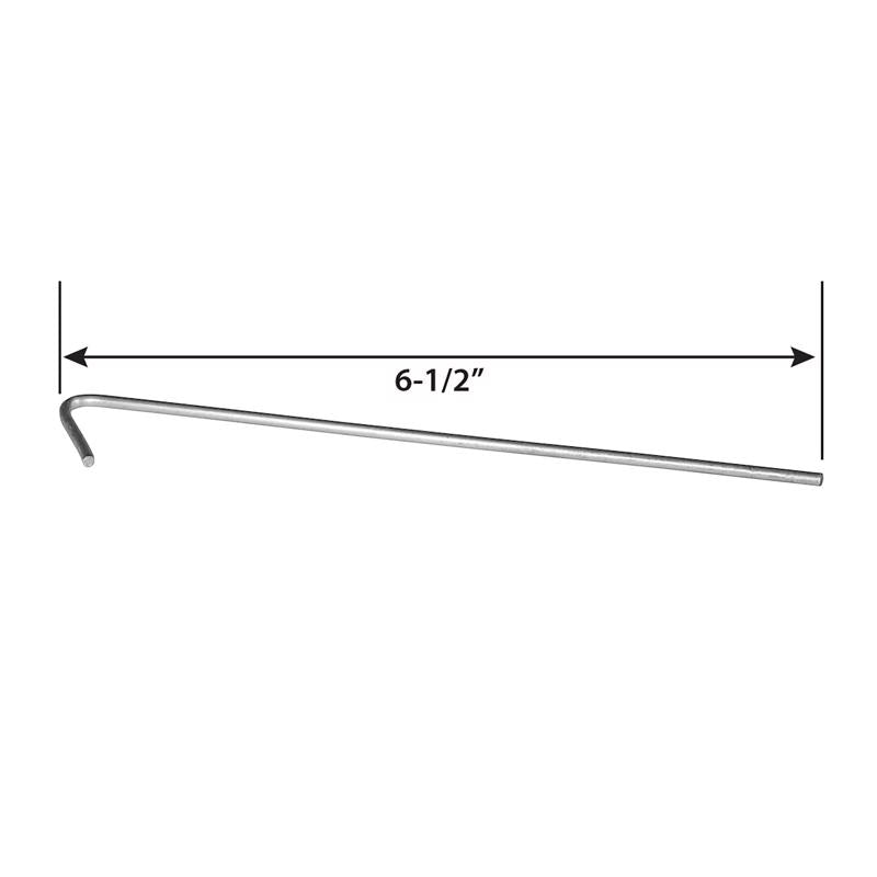 Yardlink .787 in. H X .557 in. L Aluminium Multi-Purpose Fence Ties Silver