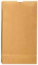 Duro Bag Dubl Life 18416 SOS Bag, #16, 7-3/4 in L, 4-13/16 in W, 16 in H, Kraft Paper, Brown