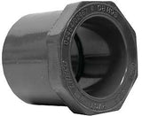 Lasco 837247BC Reducing Bushing, 2 x 1/2 in, Spigot x Slip, PVC, SCH 80 Schedule