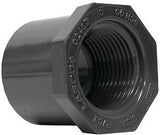 Lasco 838211BC Reducing Bushing, 1-1/2 x 1 in, Spigot x Female, PVC, SCH 80 Schedule