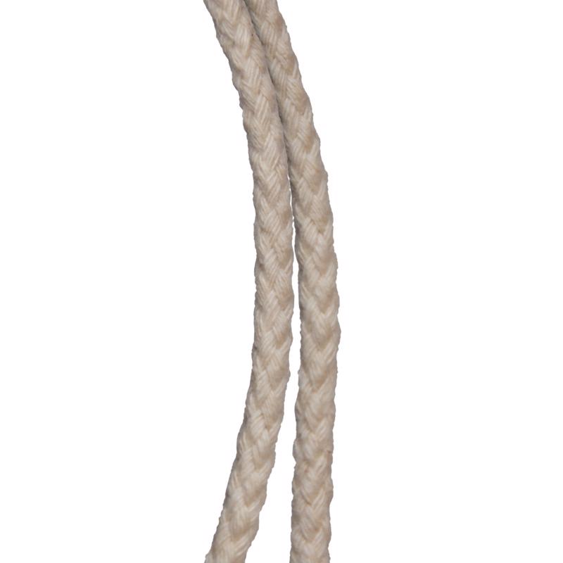 Koch Industries 3/16 in. D X 100 ft. L Natural Diamond Braided Cotton Clothesline Rope