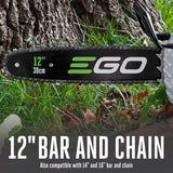 EGO Commercial CSX3000 12 in. 56 V Battery Chainsaw Tool Only