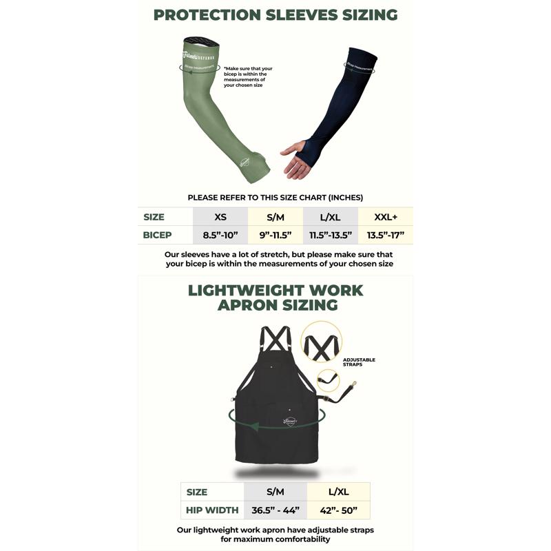 Farmers Defense L/XL Polyester/Spandex Brush Camo Green Protection Sleeves, Pack of 3