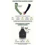 Farmers Defense L/XL Polyester/Spandex Brush Camo Green Protection Sleeves, Pack of 3