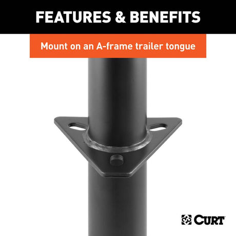 CURT Manual 5000 lb Trailer Jack